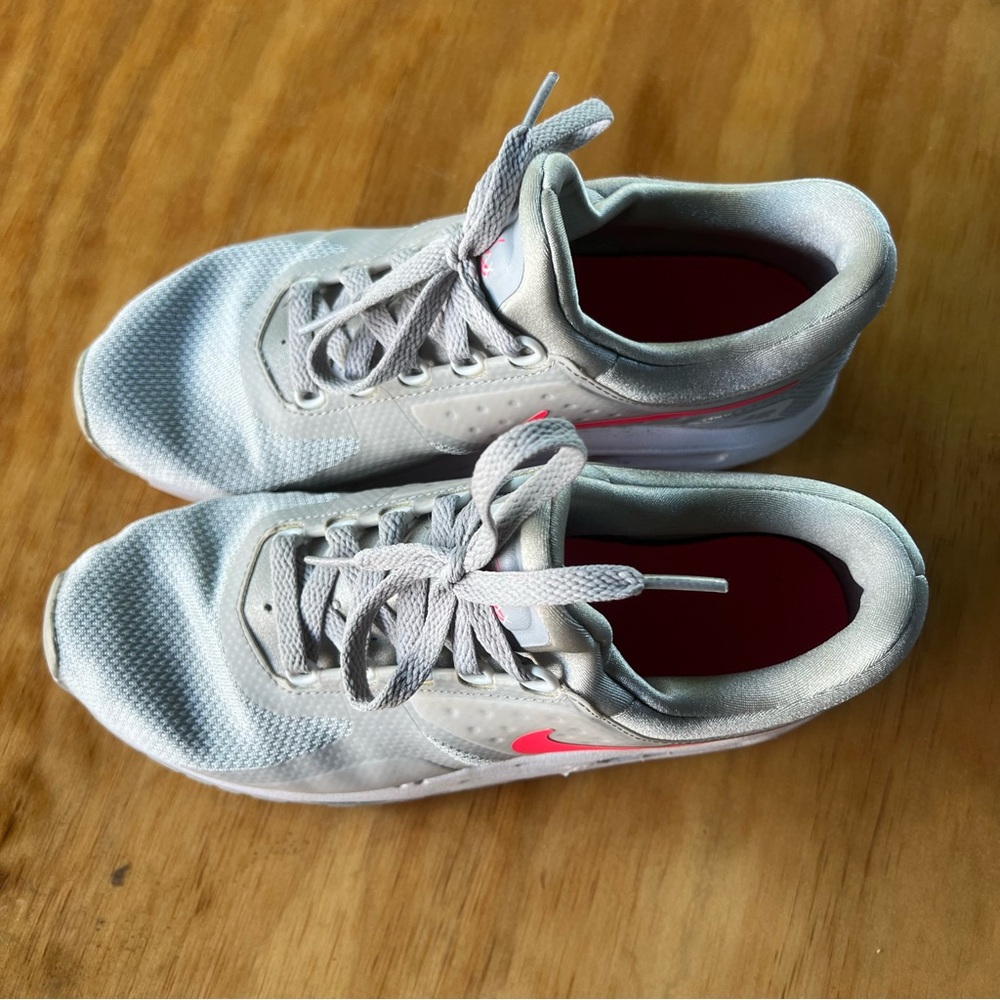 Nike Air Max Zero Essential Gray Pink Sneakers Size 7Y - Picture 6 of 6